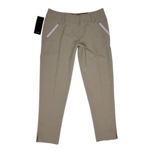 Adidas Golf Pants Womens 6 Khaki NWT